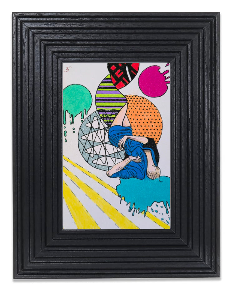 Framed image of Wasted art by Erica Franz