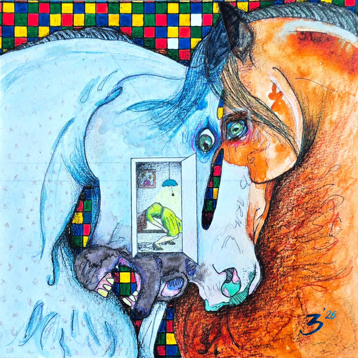 Conjoined Twins (Print)