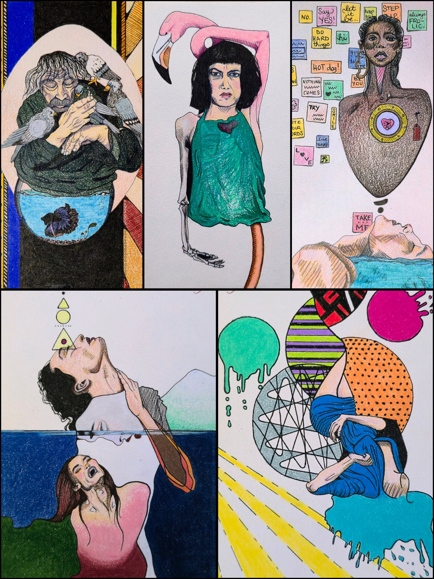 Anatomies of a Lie PACK 1 collage
