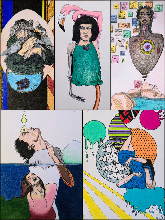 Anatomies of a Lie PACK 1 collage