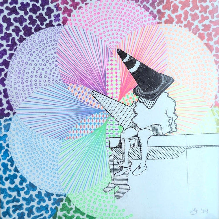 "Traffic Cone Dreams" by Erica Franz